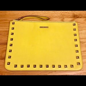 Yellow/Gray Rebecca Minkoff Ipad Mini Clutch